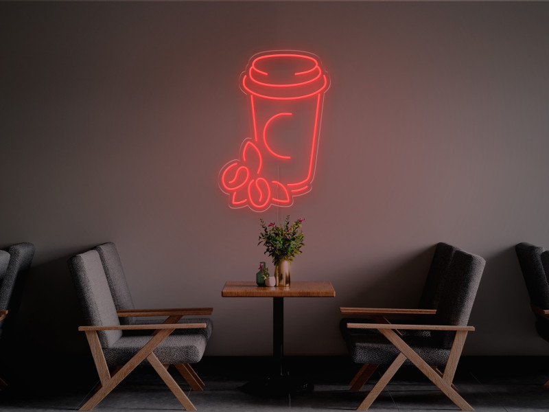 Posso avere un caffè-Insegna Neon LED